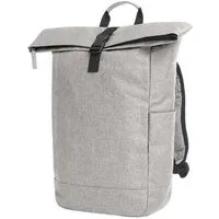 Halfar Halfar Kurierrucksack CIRCLE Rolltop Backpack Notebooktasche, Grau meliert, – Produktbild 1 von 1