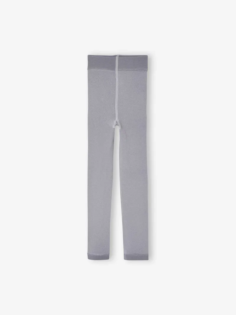 Vertbaudet Mädchen Thermo-Leggings, Perlgrau, – Produktbild 1 von 3