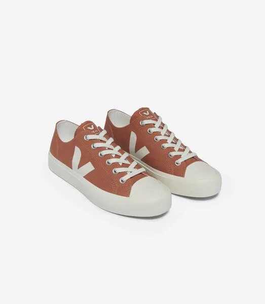 Veja Veja Sneaker Damen Vegan - Wata II Low Canvas, Orange (orange canyon pierre), – Produktbild 2 von 3