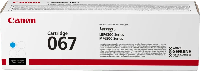Canon Canon Druckkassette 067 cyan – Produktbild 2 von 2