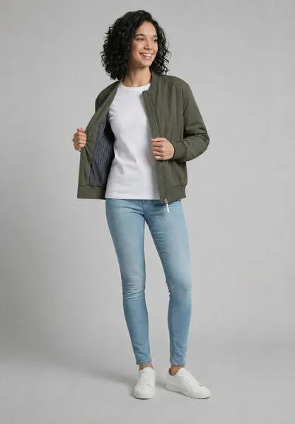 derbe derbe Übergangsjacke „Blousholm Pinstripe“, Olive phantom, – Produktbild 3 von 3