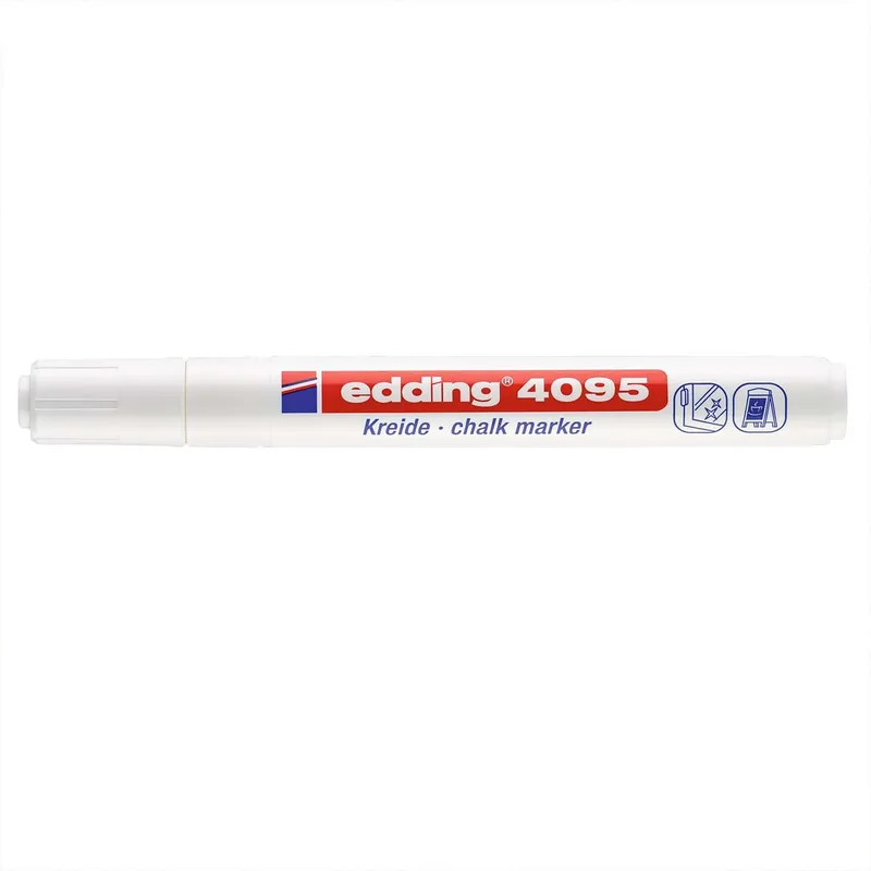 Edding Edding Kreidemarker, Window Marker "4095" weiß – Produktbild 3 von 4