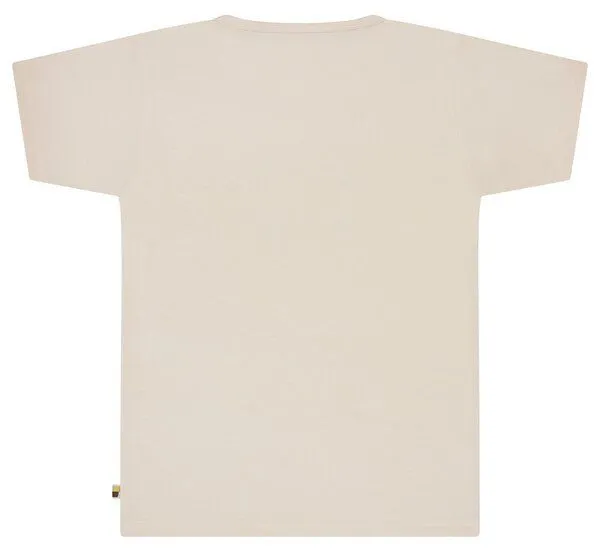 loud + proud loud + proud Kinder T-Shirt Druck, GOTS-zertifiziert, Vanilla(natur), – Produktbild 1 von 3