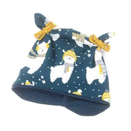 Sternchenwolke Sternchenwolke BIO Kuscheljacquard Mütze "Winter Lama" – Produktbild 1 von 1
