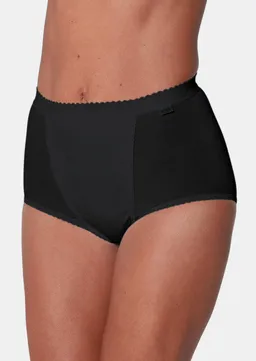 Sloggi Doppelpack Baumwollslip mit Elasthan - schwarz - Gr. 40 von Goldner Fashion – Produktbild 1 von 1