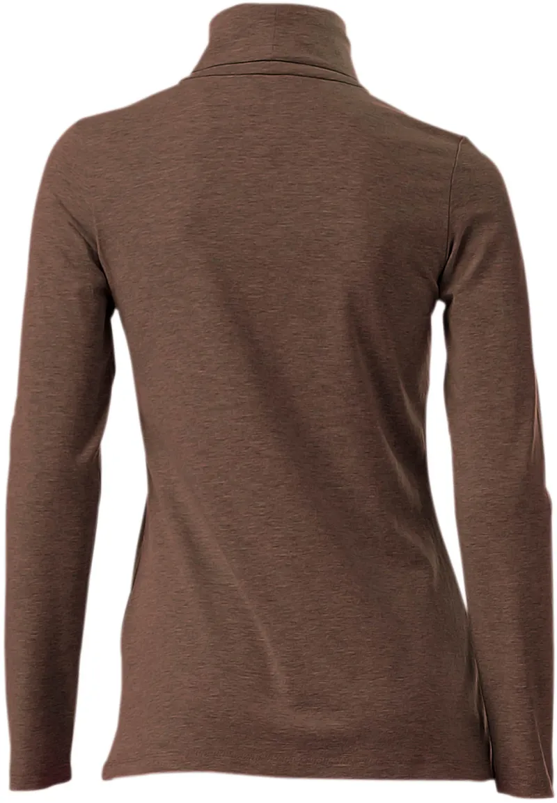 heine Rollkragenshirt braun, Braun, – Produktbild 2 von 3