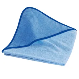 Wörner Wörner Kapuzen-Badetuch 100x100 cm blau – Produktbild 1 von 1