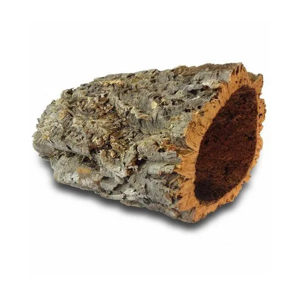 Kork-Deko Kork-Deko Kork Röhre: Natur Kork Rinde, Nager Vögel | gereinigt | 30 cm lang, extra dick – Produktbild 3 von 4