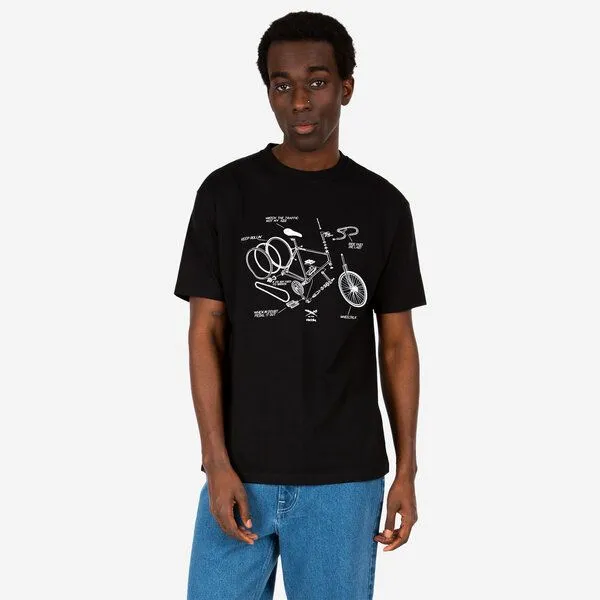 Iriedaily Iriedaily Bikeplosion Tee, Schwarz, – Produktbild 3 von 3