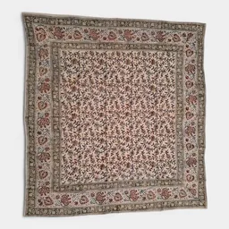 Der Lindwurm Der Lindwurm Kalamkari- Tuch (110x110 cm), Handdruck mit Pflanzenfarben – Produktbild 1 von 1