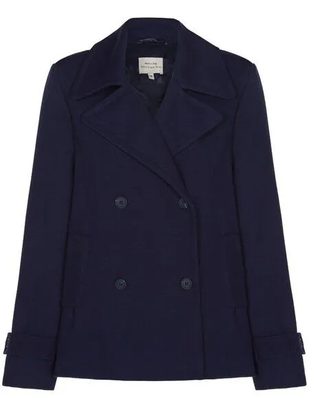 Will's Vegan Shop Will's Vegan Shop Erbsenmantel, Navy blue, – Produktbild 1 von 2