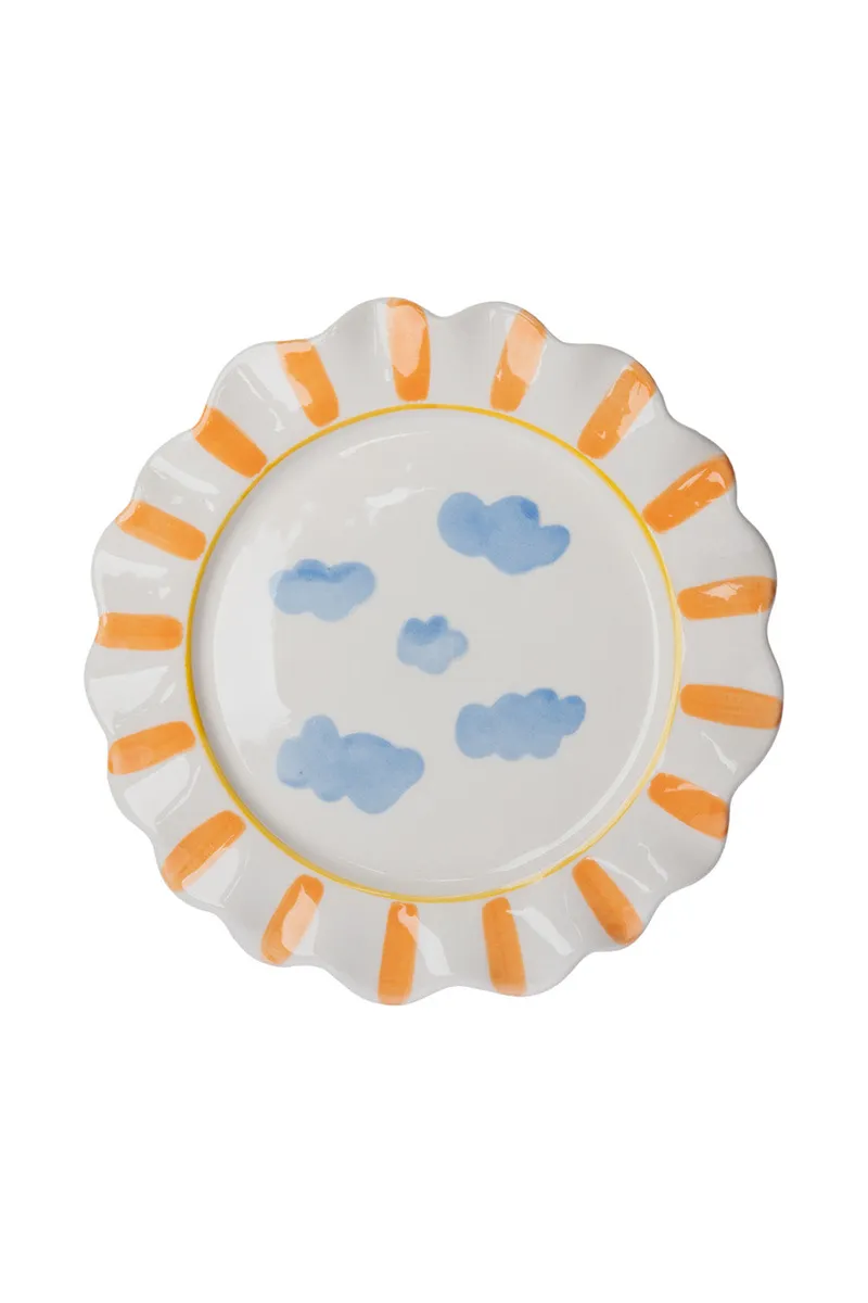 Tranquillo Teller VELOBLOOM orange - mehrfarbig – Produktbild 1 von 2