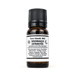 Two Hands BIO Two Hands BIO Weihrauchextraktöl mit Bio-Weihrauch & Bio-Mandelöl - 2,5 % Extrakt - Bio Vegan – Produktbild 1 von 1