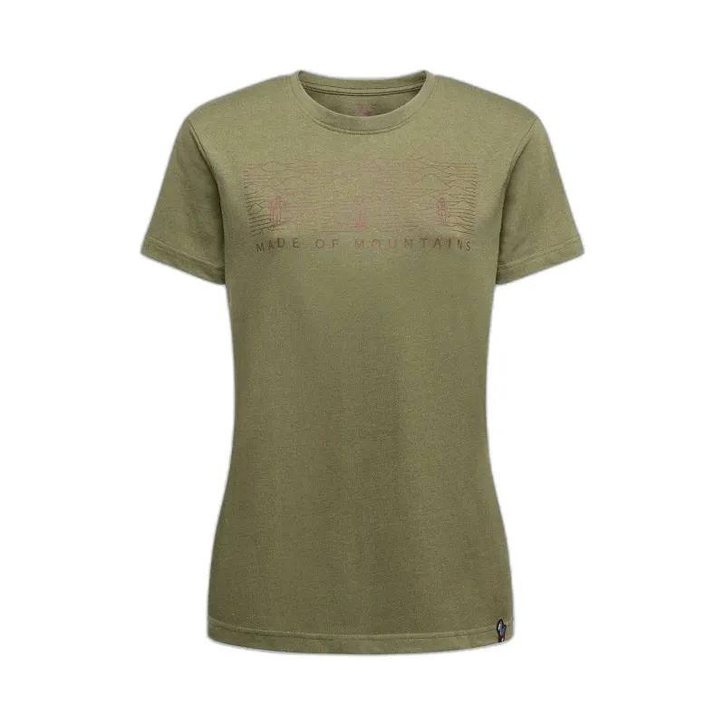 La Sportiva Damen T-Shirt La Sportiva Made Of Mountain, Vert, – Produktbild 1 von 1