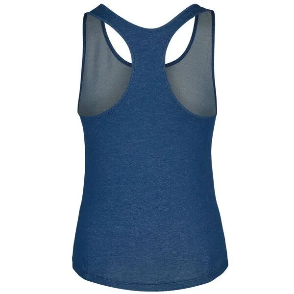nice to meet me nice to meet me Racerback Top, Indigo melange, – Produktbild 1 von 3