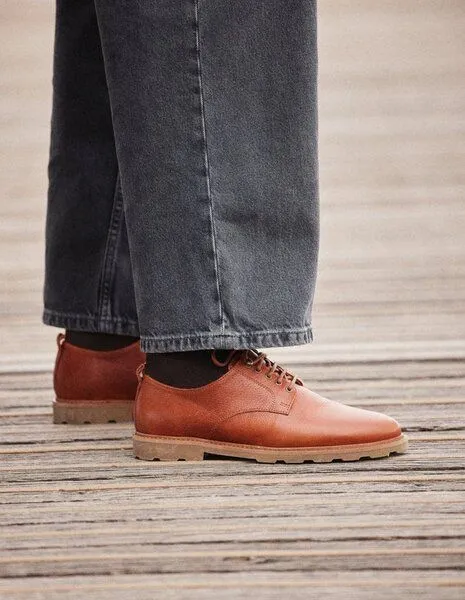 M.Moustache M.Moustache Schnürschuh Modell: Simon, Honey grained (braun), – Produktbild 8 von 8