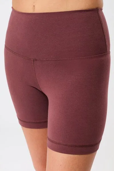 mandala Mandala Biker Shorts, Rosewood (rot), – Produktbild 3 von 4
