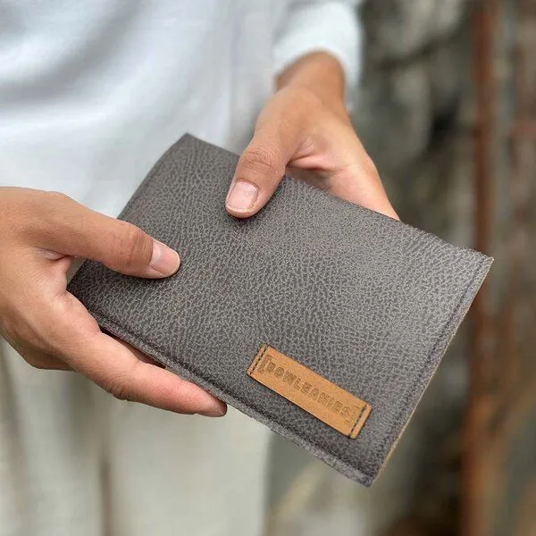 BOWLEANIES TASCHEN BOWLEANIES TASCHEN Mittelgroßer Geldbeutel, Dunkelgrau, – Produktbild 1 von 4