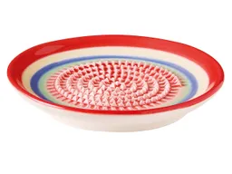 cilio cilio Tellerreibe "ROSSO" aus Porzellan mit fein gezahnter Reibfläche, inkl. Pinsel – Produktbild 1 von 1