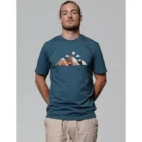 watapparel watapparel T-Shirt Unisex Mountains & Moon, Stargazer, – Produktbild 1 von 1