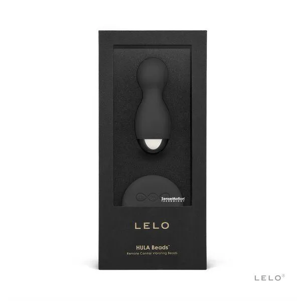 LELO Rotierende und vibrierende Kegel Bälle - LELO HULA Beads, Schwarz, – Produktbild 2 von 3