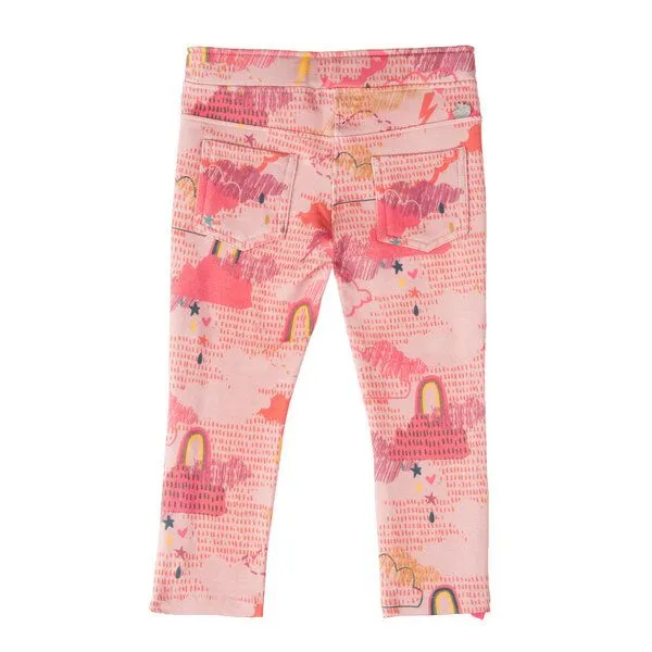 Marraine Kids Marraine Kids Sweathose mit Alloverdruck Rainbow Star – Produktbild 2 von 4