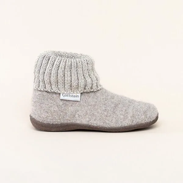 Gottstein Gottstein Kinder Hüttenschuh Alpine Boot RU für Jungen & Mädchen, Beige, – Produktbild 3 von 4