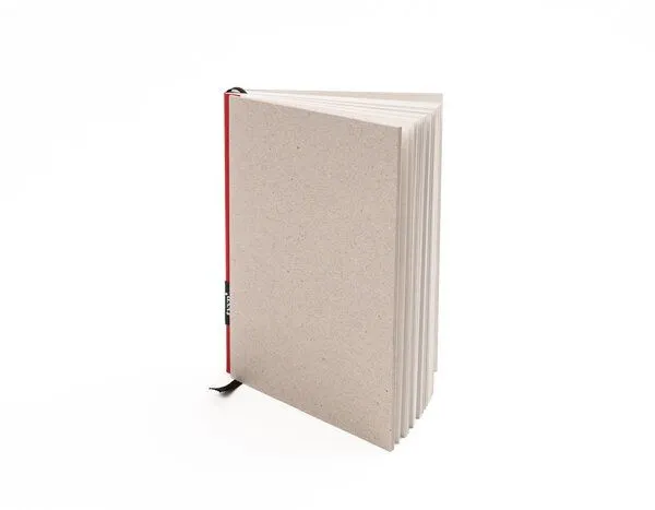 tyyp Notizbuch A6 - perforiert - 100% Recyclingpapier - BerlinBook by tyyp, Schwarz, – Produktbild 2 von 4