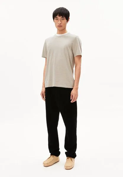 ARMEDANGELS ARMEDANGELS JAAMES STRUCTURE Herren T-Shirt aus Bio-Baumwolle, Pure-light sage, – Produktbild 4 von 4