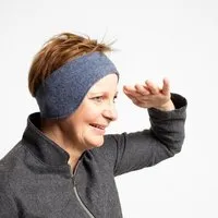 nahtur-design nahtur-design Ohrenwärmer | Stirnband aus Flauschloden | Wendefunktion, Blau_01 (blau), – Produktbild 2 von 4