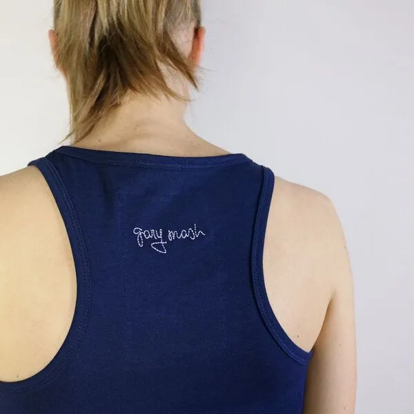 Gary Mash GARY MASH Navy Tanktop Basic – Produktbild 2 von 3