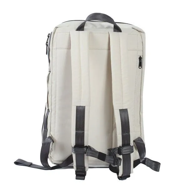7clouds 7clouds Laptop-Rucksack Nacov 7.1, White-off white, – Produktbild 3 von 4