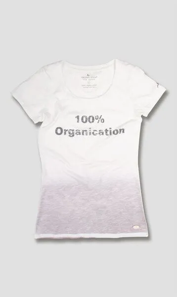 ORGANICATION ORGANICATION WOR-1501 DAMEN G.DYED T-SHIRT, Weiß, – Produktbild 1 von 1