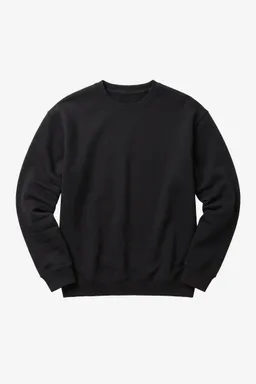 KnowledgeCotton Apparel KnowledgeCotton Apparel Herren vegan Sweatshirt Relaxed Rundhals Black Jet – Produktbild 1 von 1
