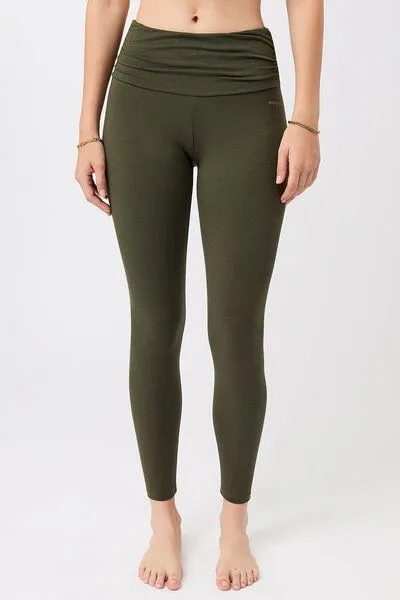 mandala Mandala Pilates Tights, Leaf (grün), – Produktbild 1 von 4