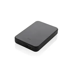 XD Collection Boostcore 5.000mAh Powerbank aus RCS rec. Kunststoff, schwarz – Produktbild 1 von 1