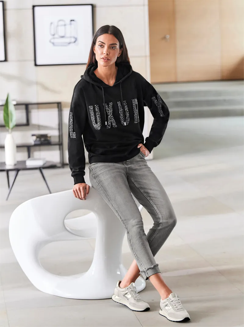 heine 7/8-Jeans, Light grey-denim, – Produktbild 3 von 3