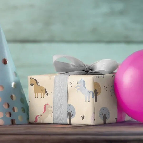 Fines Papeterie Fines Papeterie 3m Geschenkpapier für Kinder auf Rolle 300x47 cm – Produktbild 3 von 8