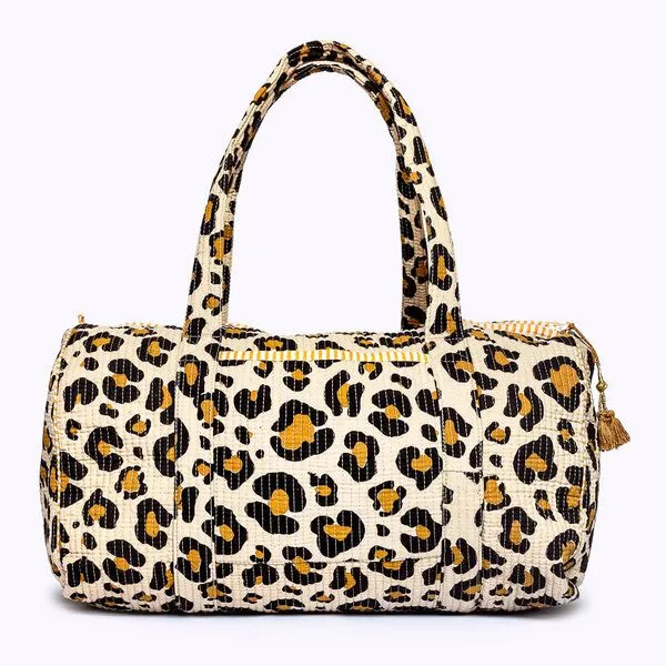 KIKOONI KIKOONI handgefertigte große Baumwolltasche "K. Shopper", Oh leo, – Produktbild 4 von 4