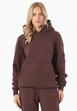 ORGANICATION ORGANICATION Herren vegan Hoodie Harvinn Bitter Chocolate – Produktbild 1 von 1