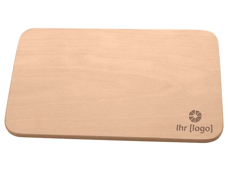 Frühstücksbrettchen aus Buche 250 x 150 x 10 mm, FSC-zertifiziert – Produktbild 1 von 1