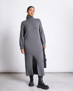 JAN N JUNE JAN N JUNE Strick Kleid INARI GOTS – Produktbild 1 von 1