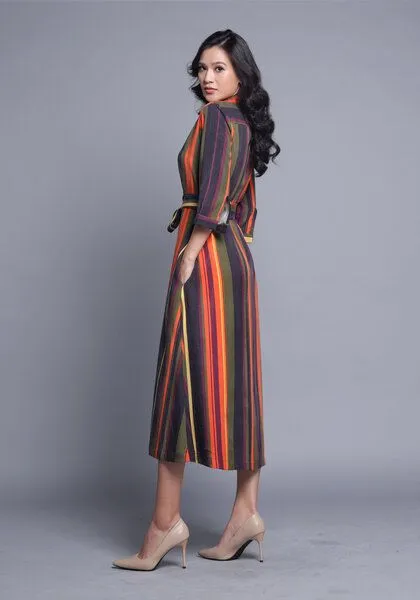Atelier SNOW Atelier SNOW HEMDBLUSENKLEID SUNSET – Produktbild 3 von 4