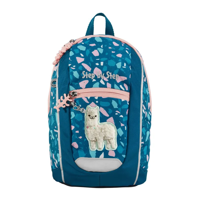 Step by Step Step by Step Kindergartenrucksack-Set KIGA MINI Alpaca Lani, Blue, – Produktbild 1 von 1