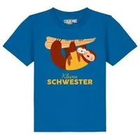 watabout kids watabout.kids T-Shirt Kinder Faultier Kleine Schwester, Royal blue, – Produktbild 1 von 1
