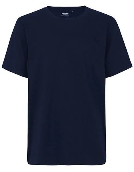 Neutral Neutral® Workwear T-Shirt Herren / Damen Unisex Neutral Bio Baumwolle rPET, Navy, – Produktbild 2 von 4