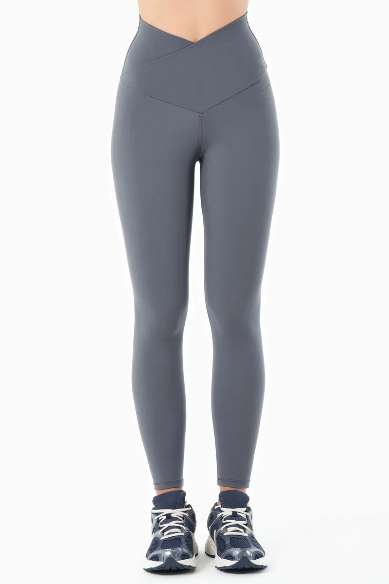 ORGANICATION ORGANICATION Damen vegan Leggings Hohe Taille Libby Soft Indigo, Dunkelblau, – Produktbild 2 von 2
