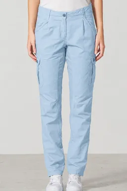 HempAge Hempage Damen vegan Cargohose In Clearsky Blau – Produktbild 1 von 1