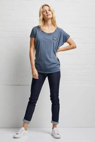 Wunderwerk Wunderwerk DG Explosion uni badge tee, Blau (695-old navy), – Produktbild 1 von 1