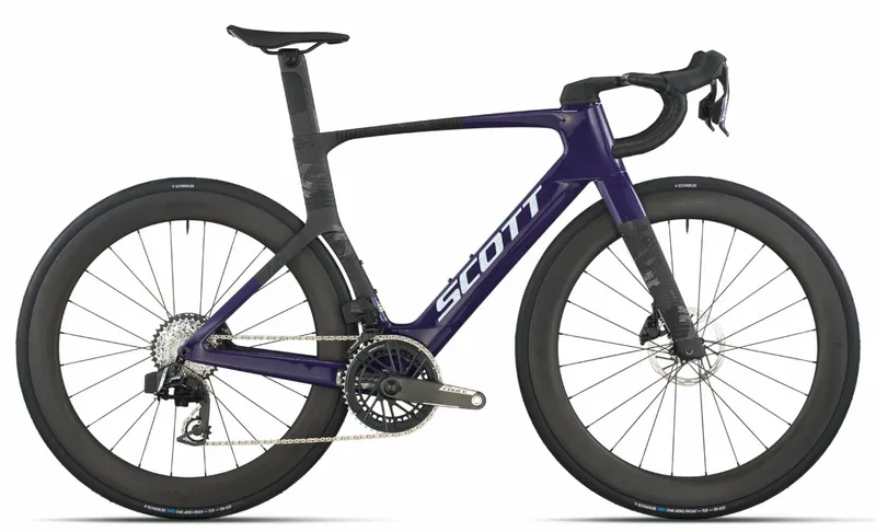 Scott Scott Foil RC Team - 28 Zoll 24K-AXS Diamant - grape purple carbon black, Schwarz,lila, – Produktbild 1 von 1